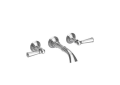 Newport Brass 3-2411-26 Wall Mount Lavatory Faucet - Polished Chrome