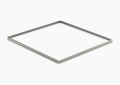 Kohler K-31111-BN Real Rain(R) Overhead Panel Trim - Vibrant Brushed Nickel