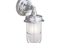 Norwell 1425-CH-SO-PC Compton Wall Sconce - Chrome