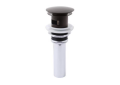 Brizo® RP72414RB Pushbutton Activated Pop-Up Drain Assembly, Venetian Bronze, Brass Drain