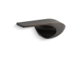 Kohler® 9169-L-BL Santa Rosa™ Left Hand Trip Lever, 3-3/16 in L Arm, Solid Brass, Matte Black