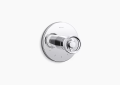 Kohler K-T78027-9-CP Components(TM) Thermostatic Valve Trim with Industrial Handle - Polished Chrome