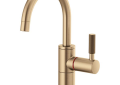 Brizo® 61343LF-H-GL Litze® Instant Hot Faucet, 1 gpm at 60 psi Flow Rate, Luxe Gold, 1 Handle, Import