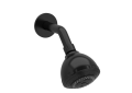 RIOBEL 308BK Riobel Cross Collection Straight Die Grinder Showerhead Shower Calliano Adjustable, 2 gpm Min, Import