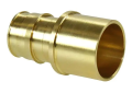 Uponor Q5511010 1 inch Brass Adapter - Expansion x Hub