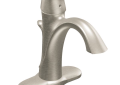 Moen 6400BN Eva Single Handle Bathroom Faucet - Brushed Nickel