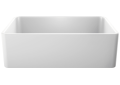 Blanco 525012 CERANA® Apron Front Kitchen Sink, Rectangular Shape, 33 in L x 19.18 in W x 9.616 in H, Farmhouse Mount, Fireclay, White, Import