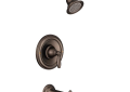 Moen T2153ORB Brantford Posi-Temp Tub and Shower Valve Trim - Oil Rubbed Bronze