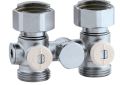 QHT RV-NA10532 Purmo Ecostyle 1/2 inch Straight Radiator Diverter Valve
