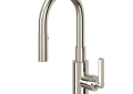 ROHL A3430SLMPN-2 Lombardia Pulldown Bar & Food Prep Faucet - Polished Nickel