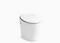 Kohler K-46006-0 Avoir(TM) Comfort Height(TM) One-Piece Elongated 1.28 GPF Chair Height Toilet with Quiet-Close(TM) Toilet Seat and Cover - White