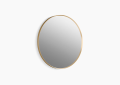 Kohler K-26050-BGL Essential 28" Round Decorative Mirror - Moderne Brushed Gold