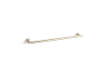 Kohler® 14436-AF Purist Wall-Mount Towel Bar, 24 in L Bar, 1-7/8 in OAH x 3-1/4 in OAD, Metal