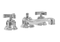 Sigma 1.629408.26/98 620 Series Lavatory Set with Moderne-X Handle - Polished Chrome