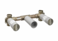 AXOR 10303181 3-Hole Rough-In Valve, 145 psi, Brass Body, Import