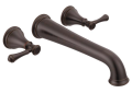 DELTA® T5797-RBWL Tub Filler, Cassidy™, 8 in Center, Venetian Bronze, 2 Handles, Import