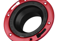 3 Inch ABS DWV Adjustable Closet Flange with Metal Ring