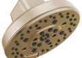 Brizo® 87498-GL Levoir™ Showerhead, 1.75 gpm Min, 4 Sprays, 6-7/8 in Dia Head, Import