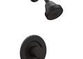 Moen® T2192BL Shower Trim Only, 2.5 gpm Shower, Matte Black