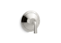 Kallista P25022-LV-AD Thermostatic Trim, Lever Handle Script(TM) - Nickel Silver
