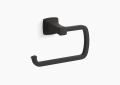 Kohler K-27412-BL Riff(R) Towel Ring - Matte Black