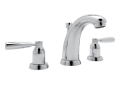 Rohl U.3860LS-APC-2 Holborn High Neck Widespread Bathroom Faucet - Polished Chrome with Metal Lever Handle