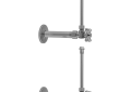 Jaclo® 615-62-SB 615-62 Quarter Turn Angle Pattern Faucet Supply Kit, 8 Pieces