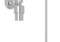 Perrin & Rowe U.6911APC Georgian Era Decorative Grab Palladian, 18 in L, Polished Chrome, Solid Brass, Import
