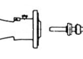 Taco 110-361RP Cast Iron Circulator Bracket Assembly with Impeller and Shaft