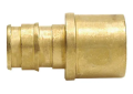 Uponor Q4516350 5/8 inch Expansion x 1/2 Hub Brass Adapter