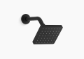 Kohler K-24805-G-BL Parallel(TM) 1.75 GPM Single-Function Showerhead with Katalyst(R) Air-Induction Technology - Matte Black
