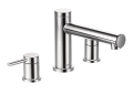 Moen® T393 Align™ Roman Tub Faucet, 10 in Center, Polished Chrome, 2 Handles, Function: Traditional, Domestic