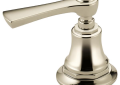 Brizo® HL660-PN Rook™ Two Roman Tub Lever Handle Kit, Polished Nickel, Import