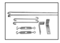 Roth 2335400222 Package of 2 Oil Tank Tie Down Kits
