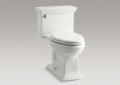Kohler 3813-NY Comfort Height(R) One Piece Elongated 1.28gpf Toilet, Stately Design