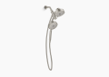 Kohler K-23219-G-BN Purist(R) 2-in-1 Multifunction 1.75 GPM Shower Combo Kit - Vibrant Brushed Nickel