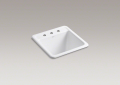 Kohler 6655-3-0 Self-Rimming Utility Sink