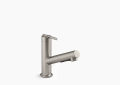 Kohler K-22976-VS Crue Pull-Out Single-Handle Kitchen Faucet - Vibrant Stainless