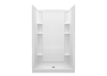 Sterling 72120100-0 48 inch x 34 inch 75-3/4 inch Ensemble Series Tile Alcove Shower - White