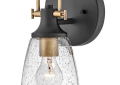Hinkley® 51270BK Easton Modern Vanity Light, (1) Lamps LED Lamp, 120 V, Black Housing