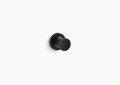 Kohler K-14443-BL Purist(R) Robe Hook - Matte Black