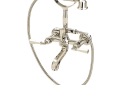 Rohl A1901LM-PN Palladian Exposed Tub Set with Handshower - Polished Nickel