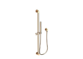 Newport Brass 280S-24A Slide Bar with Single Function Hand Shower Set - French Gold