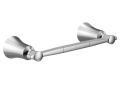 Moen® YB0386CH Flara™ Hand Towel Bar, 9 in L Bar, 2-1/8 in OAH x 4 in OAD, Zinc/Stainless Steel, Import