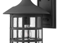 Hinkley® 1805BK Freeport Traditional Lantern, 12/100 W, Medium Lamp Base LED Lamp