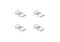 Robern P2RMGKIT Cabinet Ganging Kit