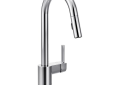 Moen 7565 Align Single Handle High Arc Kitchen Faucet with Pull-Down Spray - Chrome