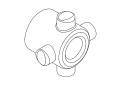 Kohler K-1030840-BC Short Valve Stem Adapter - Bright Chrome