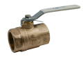 Apollo 70LF-105-01 Lead Free Bronze 1 inch Female x 1 inch Female Standard Port Ball Valve