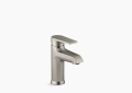 Kohler K-97060-4-BN Hint(TM) Single-Handle Bathroom Sink Faucet - Vibrant Brushed Nickel